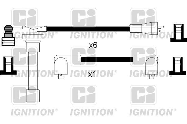 QUINTON HAZELL Augstsprieguma vadu komplekts XC790